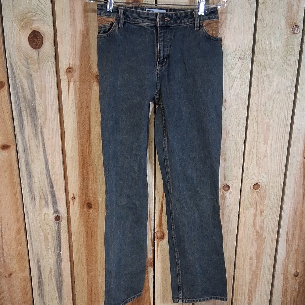 Vintage Faded Glory Bootcut Gothic Jeans Size 4 Gothic Boho